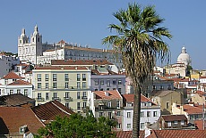 Blick vom Mirador Santa Lucia auf die Altstadt