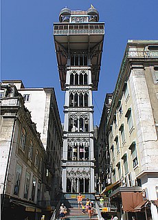 pic Santa Justa Lift Lissabon fotobuch in fotogalerie made4you