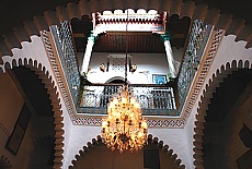 Riad in der Medina von Tetouan (Oktober)