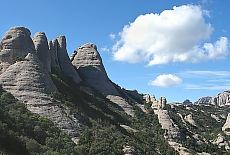 Montserrat der zersgte Berg
