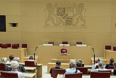 Plenarsaal des Landtages im Maximilianeum