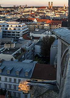Blick vom Turm der Paulskirche