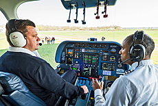 Briefing der Zeppelin Piloten