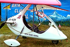 Ultralight Flugzeug Avia Club Nepal
