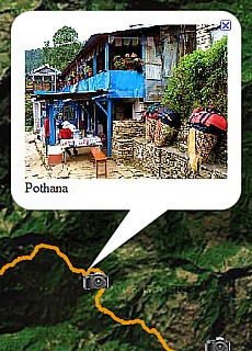GPS-Track Annapurna Trecking