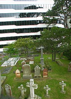 Downtownfriedhof in Wellington