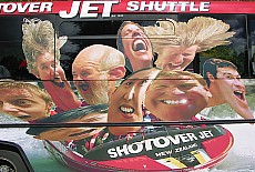 Shuttlebus zum Jetbootfahren