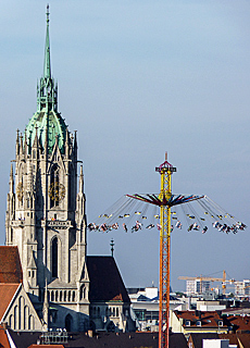 Turmbesteigung Paulskirche an der Theresienwiese