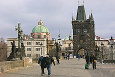 Prag im Winter