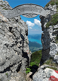 Klettersteig Himmelspforte am Schafberg