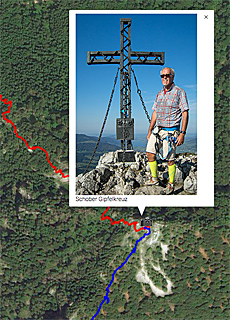GPS Track Schober Klettersteig