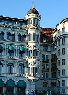 Jugendstil Hotel nahe dem Königspalast