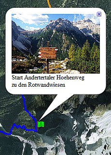 GPS-Track Anderteralpen Höhenweg (8,7 km)
