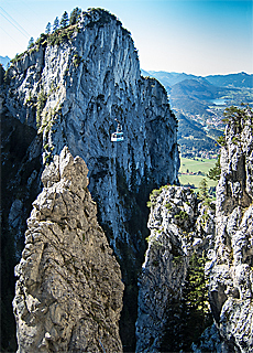 Tegelberg Gelbe Wand Klettersteig