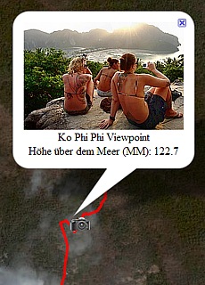 GPS-Track zur Ko Phi Phi Viewpoint Tour (2,5 km)