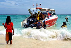 Speedbootfahrt auf Ko Lanta