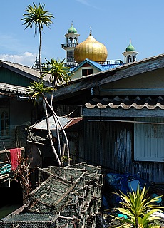 Moschee auf Panyee Island (Floating Market) (August)