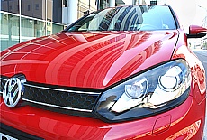 VW Golf GTD mit Halogen Kurvenlicht